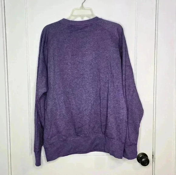 Clemson Tigers Adult Large Heathered Purple Champion Pullover Embroidered - Picture 2 of 4